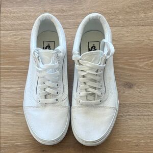 VANS Canvas White Sneakers